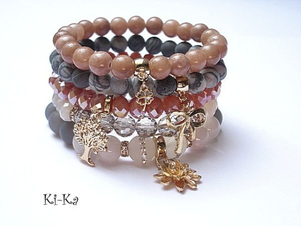 Nude and grey set /07-2014/- set