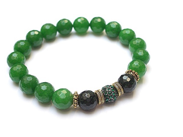 Emerald stones  - bransoletka