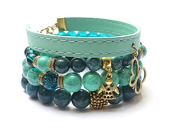 Mint and indygo  /08-2014/ - set