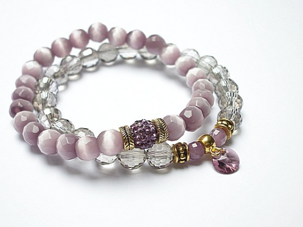 Rose and crystal - duo /08-2014/