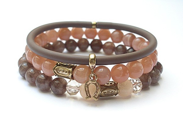 Alloys Collection - Peach and brown set /08-2014