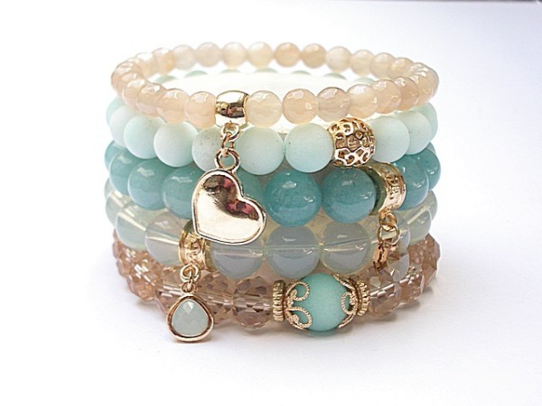 Champagne and blue /09-2014/ - set