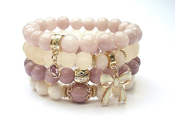 Pink and cream /09-2014/-  set