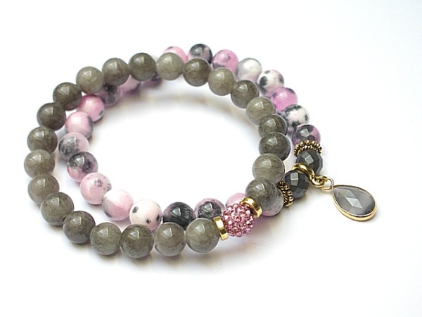 Grey and pink  /10-2014/ - duo