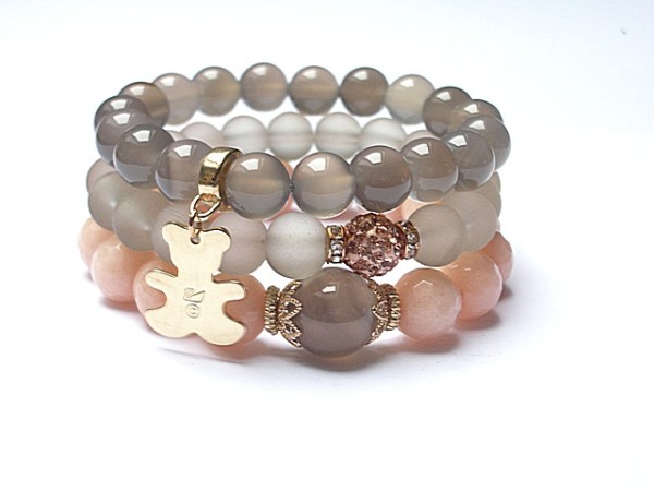 GREY AND PEACH /11-2014/ SET