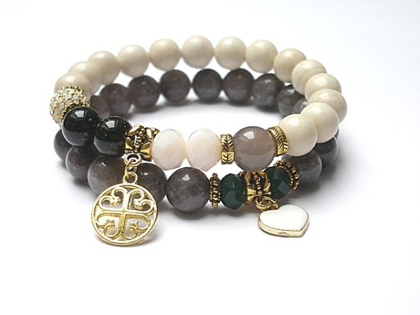 Grey and ivory /12-2014/ - duo