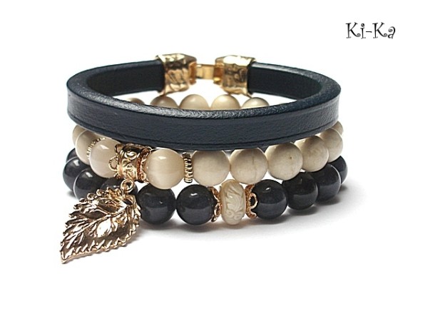 DARK BLUE AND IVORY /10.01.15/ - SET