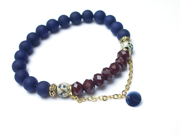 CHAIN IT - Navy blue and burgund /20.01.15/