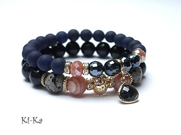 Navy blue and nude  /29.01.15/ - duo