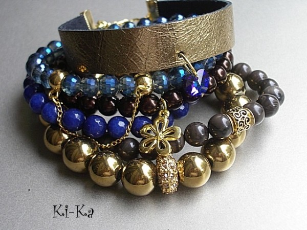 CHOCOLATE PEARLS-BRANSOLETKA