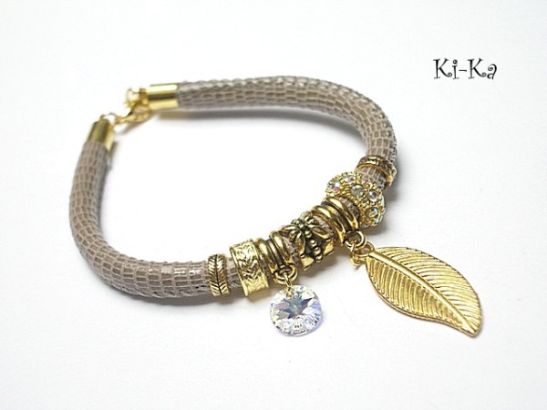 STRAP - TAUPE GOLD /25.05.15/