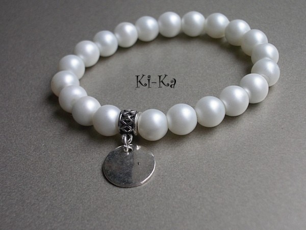 PWRŁY WHITE-BRANSOLETKA