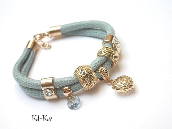 Strap - aqua double /20-06-2015/