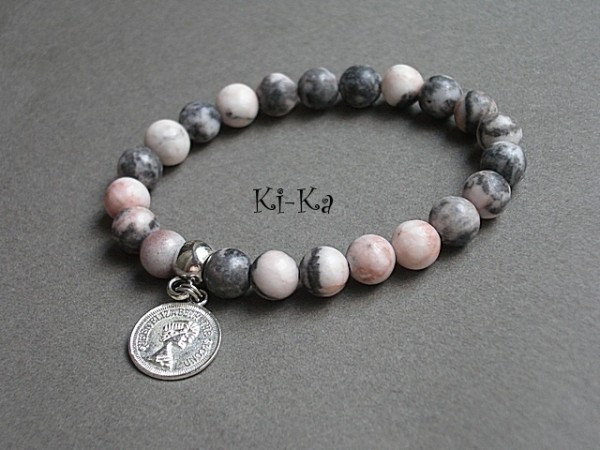 PASTELOWE OPALE - BRANSOLETKA