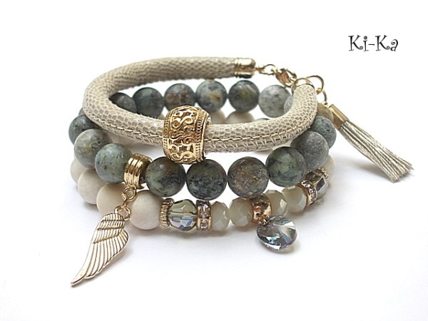 Ivory & khaki /23-07-2015/ - set