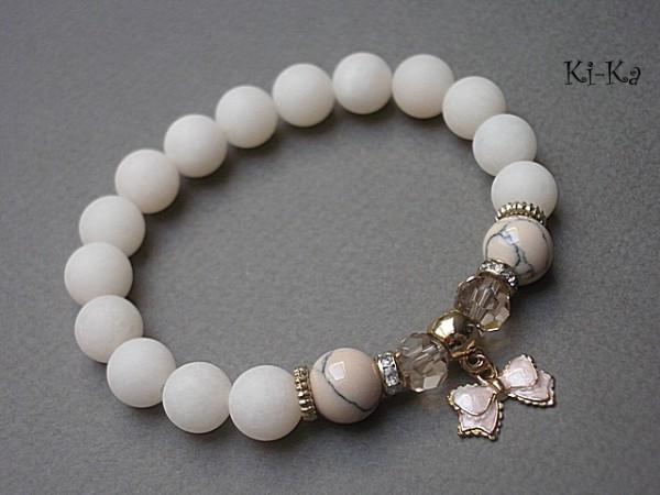 Nude bow /06.08.15/ - bransoletka