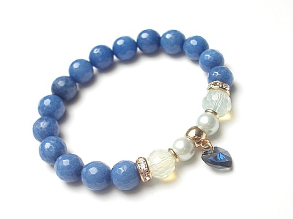 Blue heart  vol. 2 /17.09.2015/ - bransoletka
