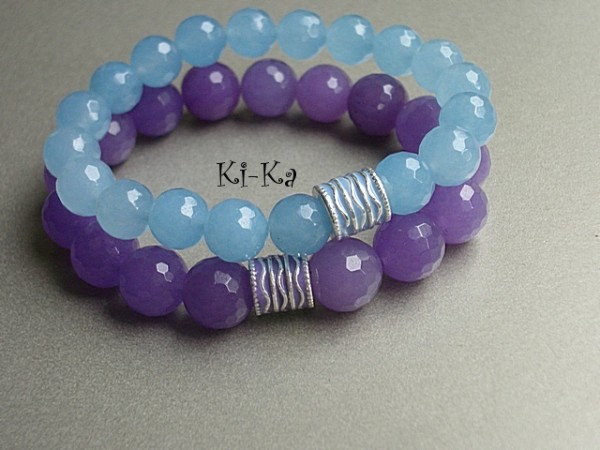 BŁĘKIT PARYSKI - BRANSOLETKI