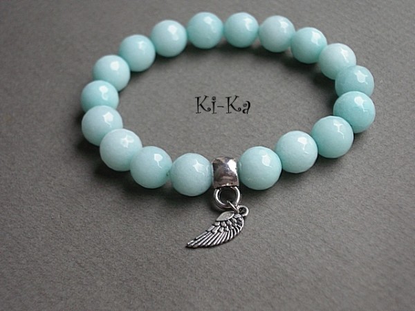 PASTEL BLUE- BRANSOLETKA