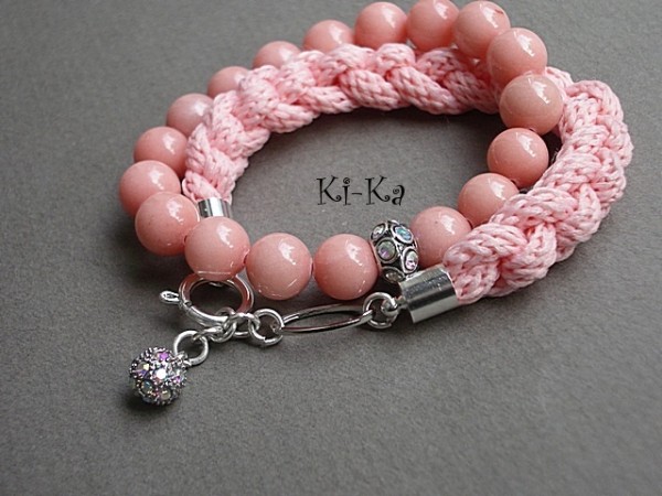 PEACH AND GREY 2 - BRANSOLETKA