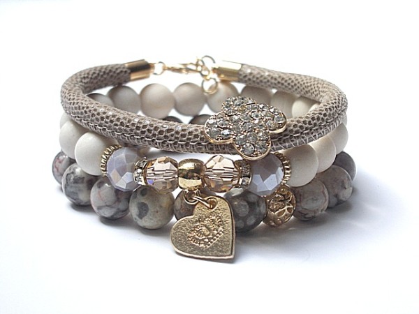 Powder violet and brown /21.02.16/ trio