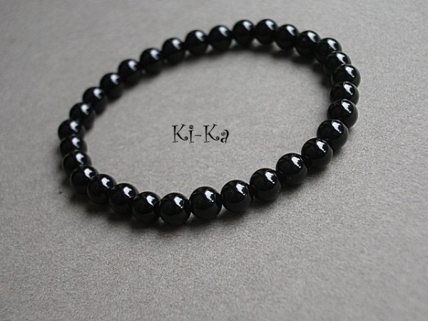 BASIC BLACK GLOSS - BRANSOLETKA