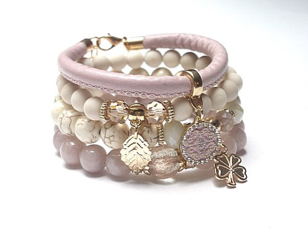 IVORY AND LIGHT PINK VOL. 14 - set