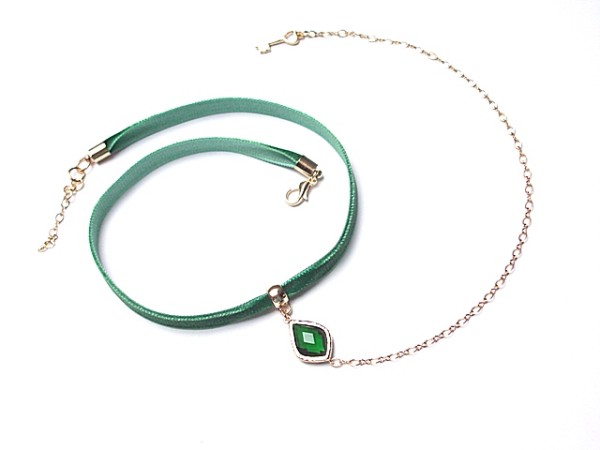 CHOKER green /SMYCZ/