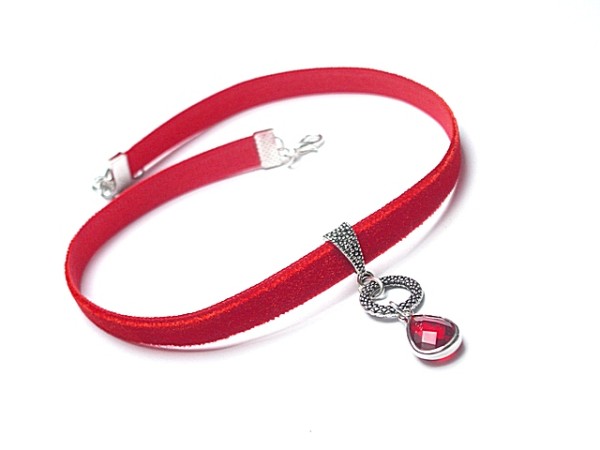 CHOKER - RED