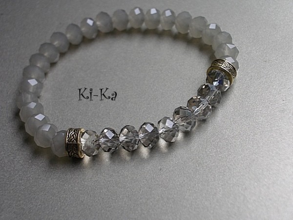 GREY CRYSTAL 2 - BRANSOLETKA