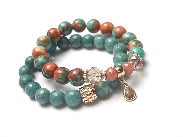 SEA GREEN AND ORANGE /26.04.2017/ duo