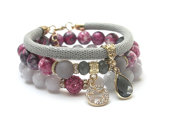 Fuchsia and grey vol. 6 /25.07.2017/ set