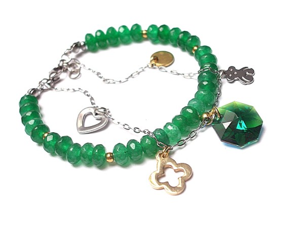 Alloys Collection /emerald/ - bransoletka