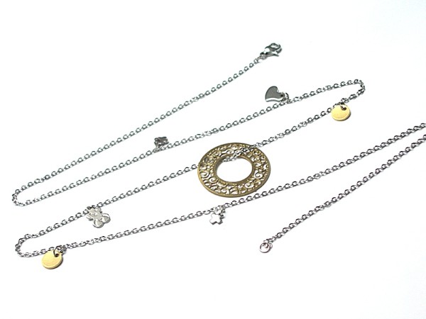 Alloys Collection - Line /Circle/ - naszyjnik