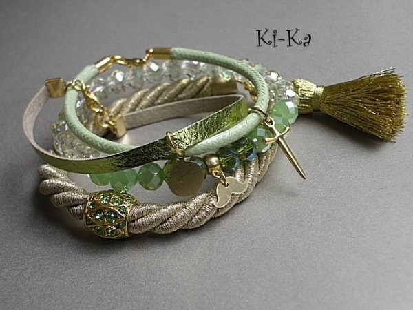 ZŁOTA LINA - BRANSOLETKA