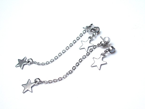Alloys Collection /star double/ - kolczyki