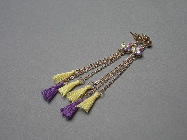 Boho - lemonade /09.02.18/ - kolczyki