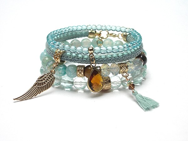 Aqua and cognac vol. 3 /01.03.18/ set