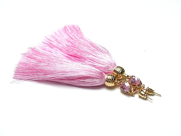 Boho pink /14.03.18/ - kolczyki