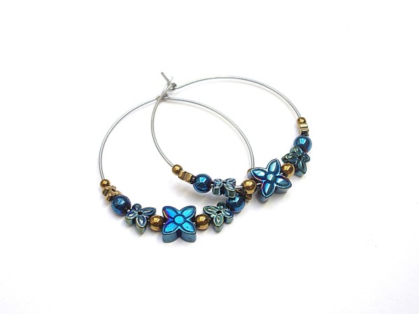 Alloys Collection /flower vol. 2/ - kolczyki