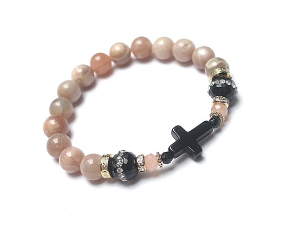 Cross /nude and black/ 29.03.18