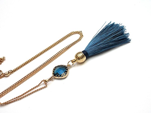 Chwościk blue vol. 2 /12.04.18/ - naszyjnik