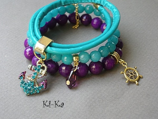 BLUE AND VIOLET 2  - BRANSOLETKA