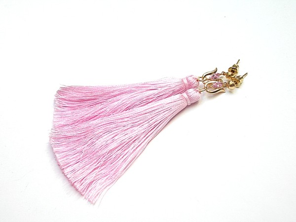 Boho Tulip /l. pink/ 24.05.18 - kolczyki