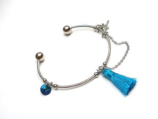Alloys Collection - boho /bermuda blue/ - bransoletka