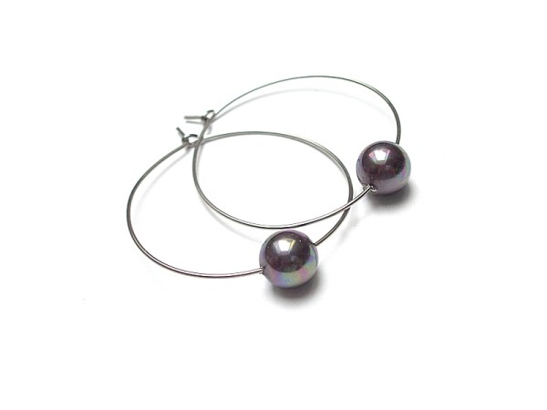 Alloys Collection /one pearl/ bakłażan