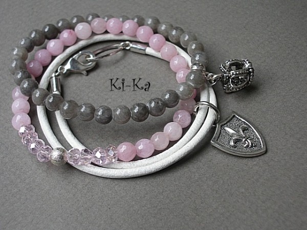  TRZY KOLORY-WHITE,PINK AND GREY