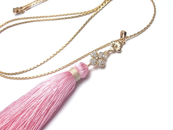 MAXI BOHO /pink/ 13.02.19 - naszyjnik