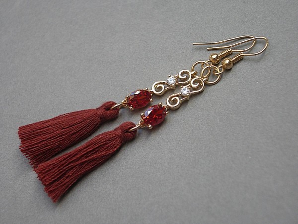 Boho - troki /Ginger/ - kolczyki