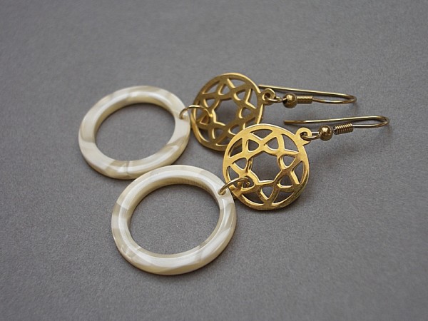 Alloys Collection /creme rosette vol. 2 /12.04.19/ - kolczyki